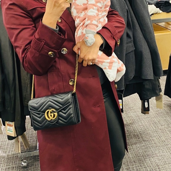 🚫SOLD🚫 Gucci Marmont matelasse Wallet on Chain - Picture 10 of 12